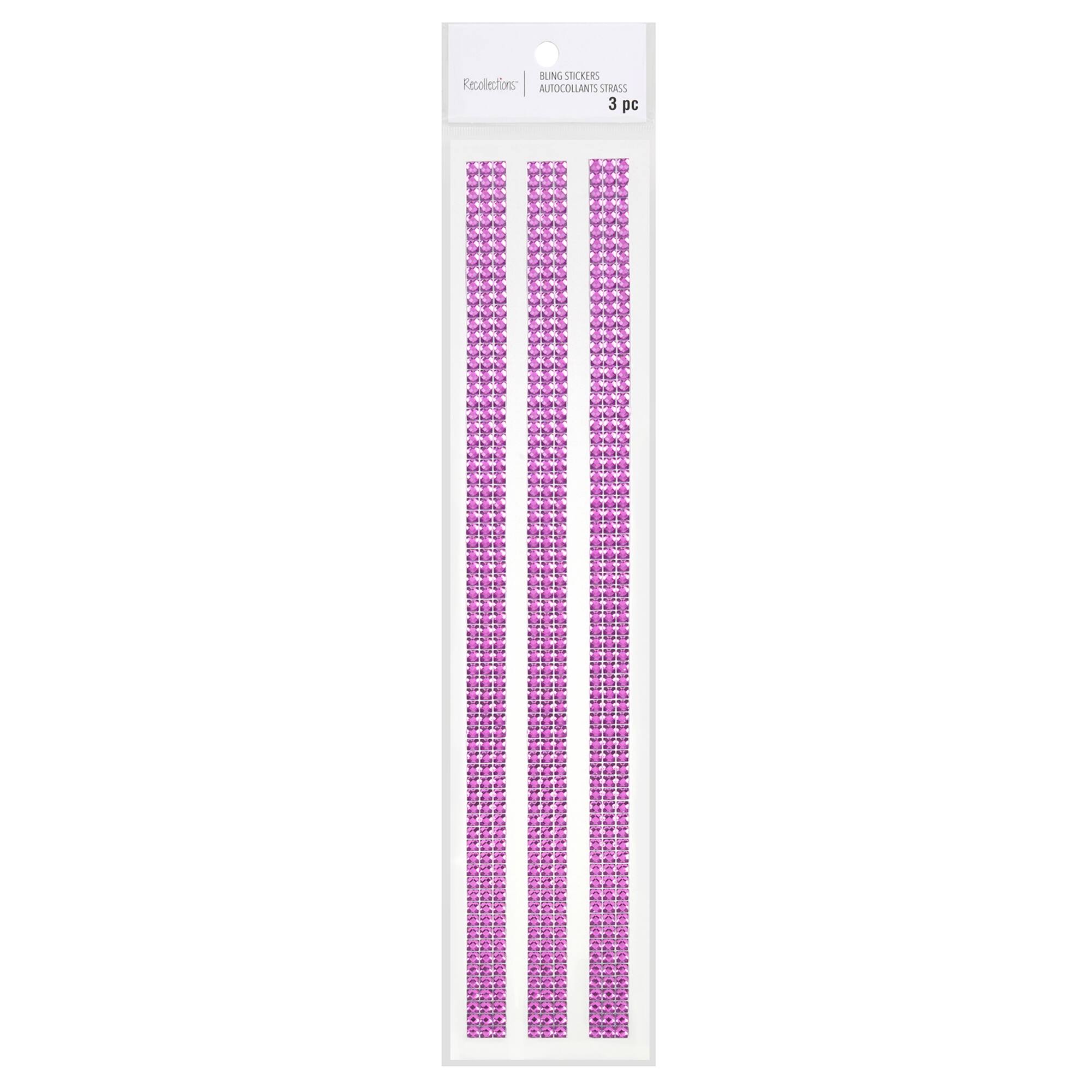 Violet Border Bling Stickers By Recollections™